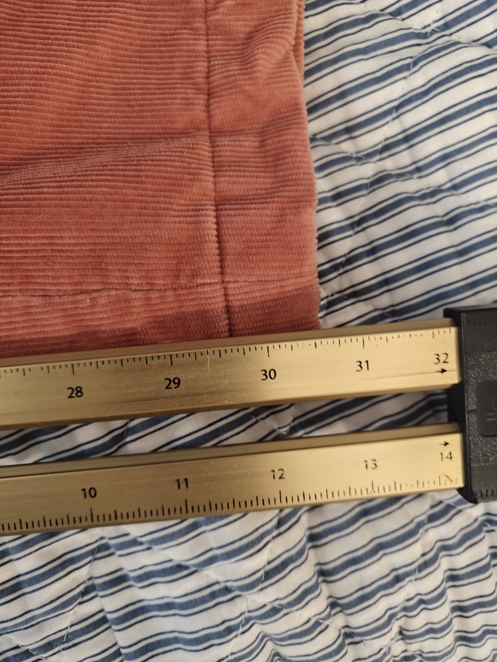 Drake's London Mens 38 Coral Red Pleated Corduroy Trousers Made in Italy - Picture 7 of 13